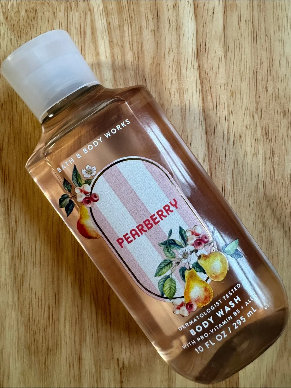 Bath & Body Works Pearberry Body Wash - Pink, Tan